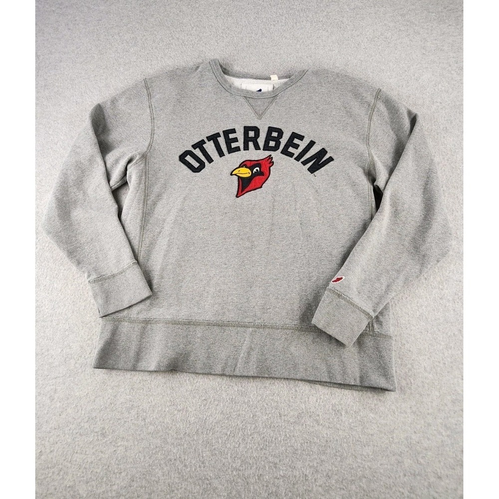 Otterbein University Sweatshirt Cardinals‎ Oversized Ohio Embroidered SZ Large